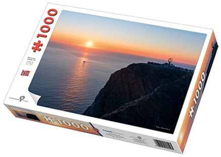 PUSLESPILL 1000 BITER NORD KAPP MIDNATTSOL