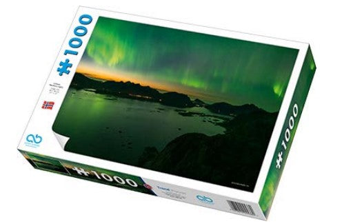 PUSLESPILL 1000 BITER LOFOTEN NORDLYS