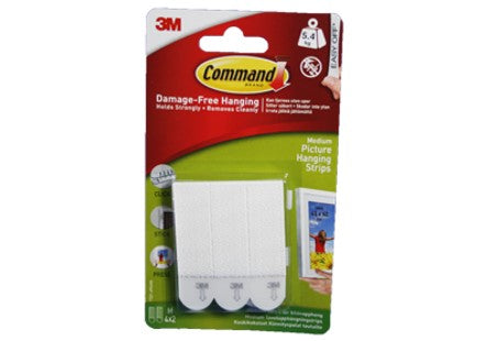COMMAND MEDIUM STRIPS FOR BILDEOPPHENG