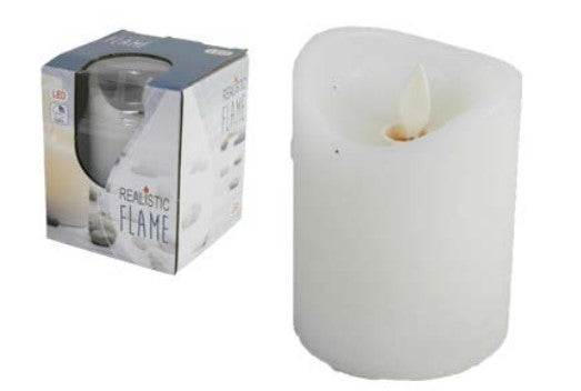 KUBBELYS LED 75 X 100 MM HVIT