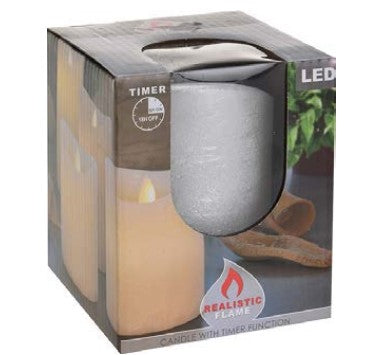 KUBBELYS LED 75x150 MM HVIT