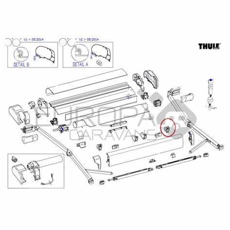 Posit. block + tens.rafter housing 9200 1+1pc
