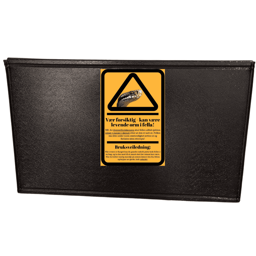 Huggormfelle med limplate