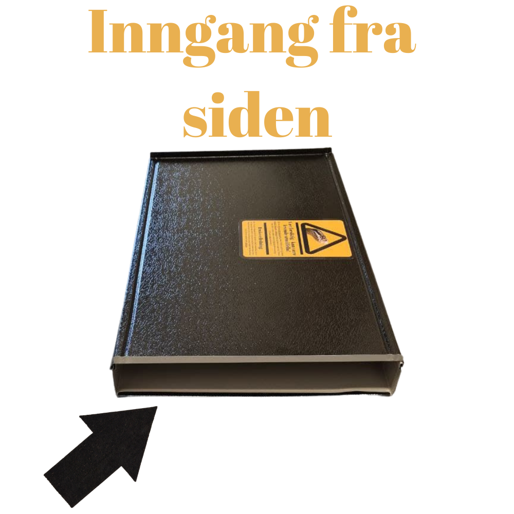 Huggormfelle med limplate