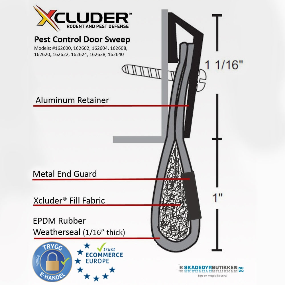 Xcluder Gnagerlist 1,22 Meter