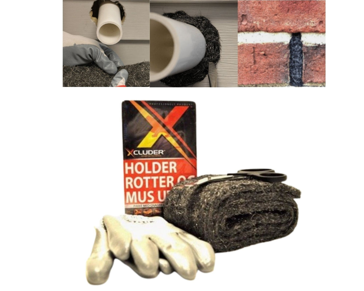 Xcluder Startsett mot mus og rotter