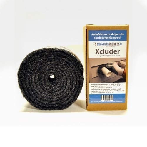 Gnagertett Xcluder Mus og rottestopper 3 Meter