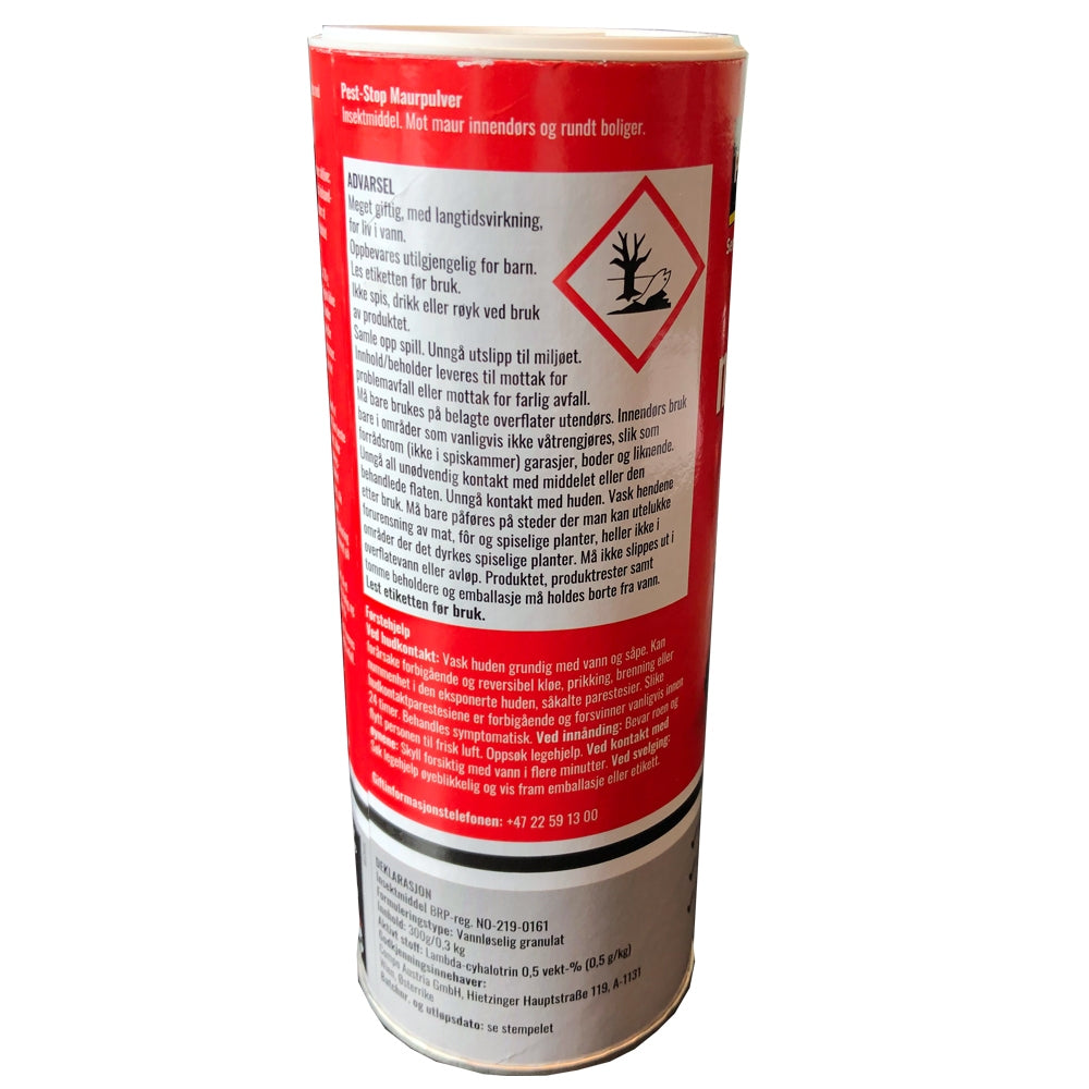 Peststop Maurpulver 300g