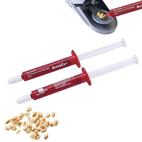 2 Pack Lokkemiddel til feller for gnagere