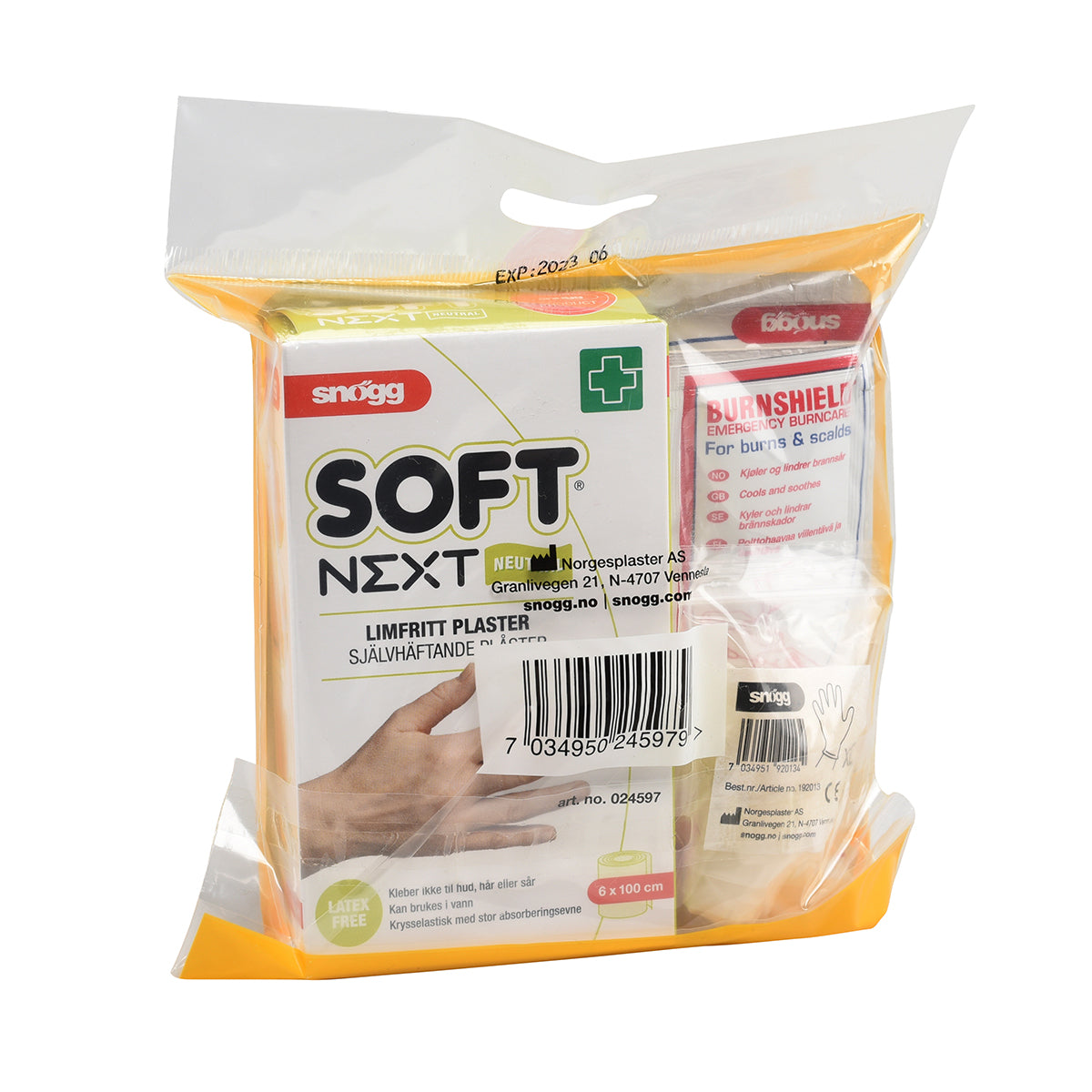 Innholdspose 7. Brannskade