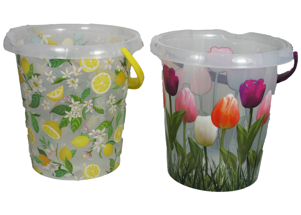 BØTTE 12 L MED MOTIV