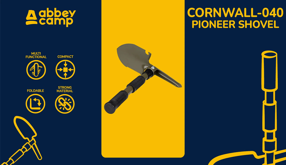 Pioner Sammenleggbar Spade og Hakke