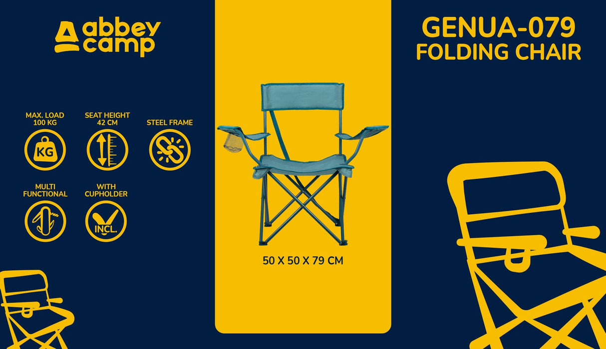 Sammenleggbar campingstol Genua 079