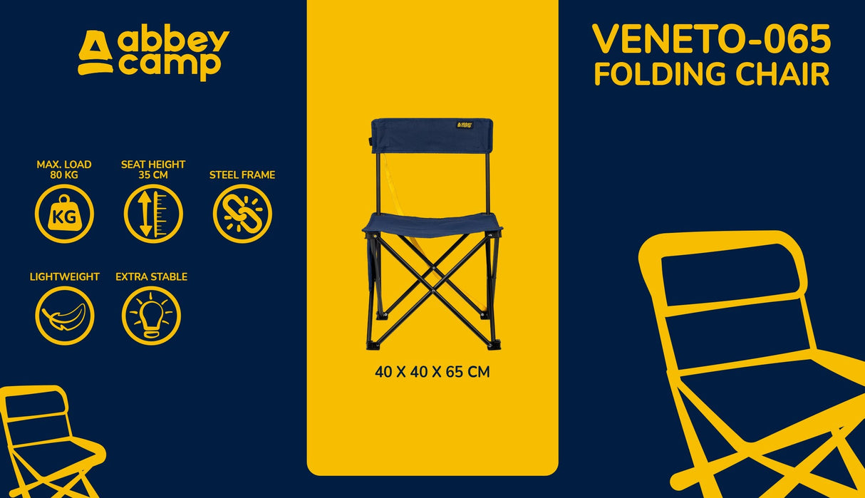 Sammenleggbar campingstol Low Veneto 065