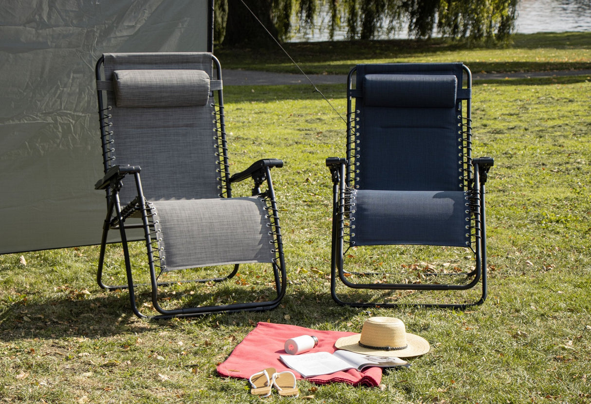 Chaise longue campingstol XXL