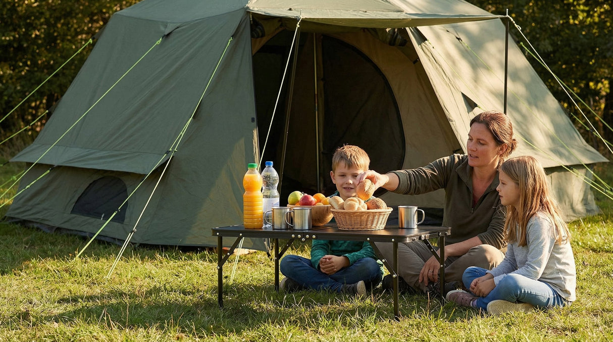 Sammenleggbart lavt campingbord Padova 064