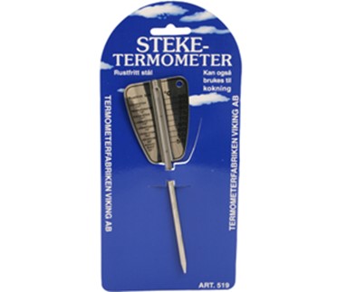 TERMOMETER KOK OG STEK FLAT