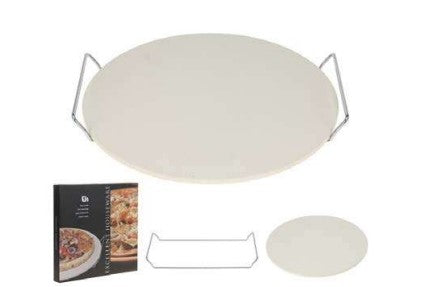 PIZZASTEIN MED HOLDER