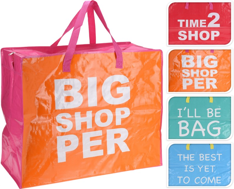 NYLONNETT TEKST MOTIV 4 ASS