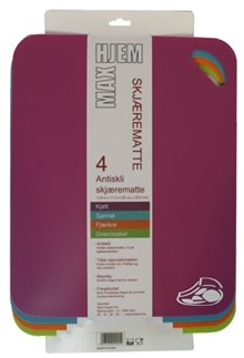 SKJÆREMATTE 4 PK 35X28 CM