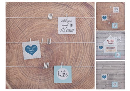 OPPSLAGSTAVLE CANVAS 45X45 CM