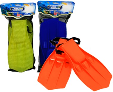 SVØMMEFØTTER FRA 10ÅR ASS FARG