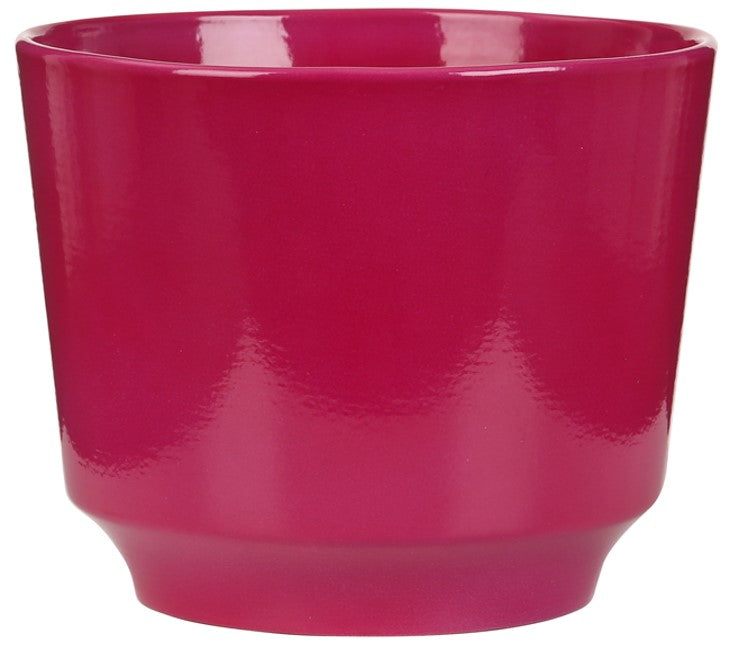 BLOMSTERPOTTE GLOSSY RUBY Ø14