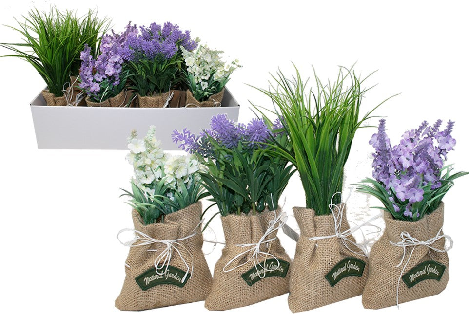 KUNSTIG PLANTE I SEKK