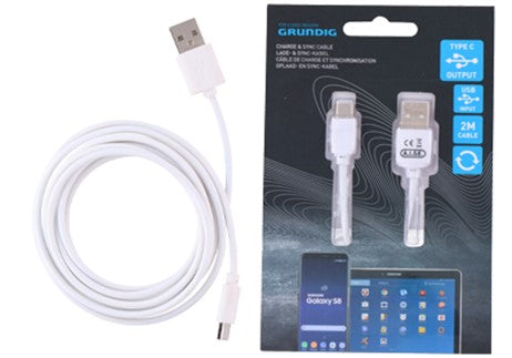 GRUNDIG LADEKABEL TYPE C 2 M