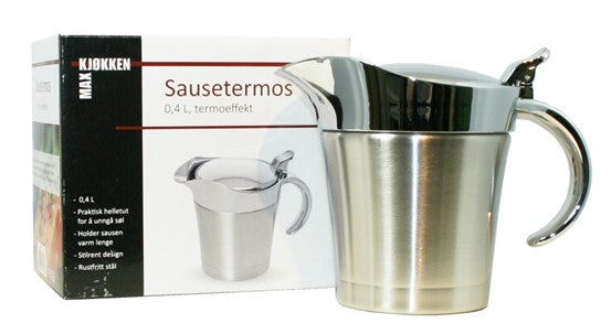SAUSTERMOS I STÅL 450 ML