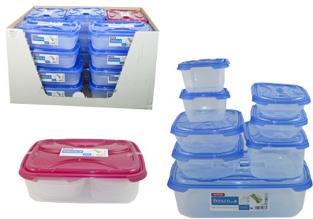 FRESCO PLASTBOKSSETT 8 PK