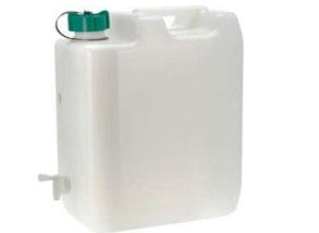 VANNDUNK 35 L MED TAPPEKRAN