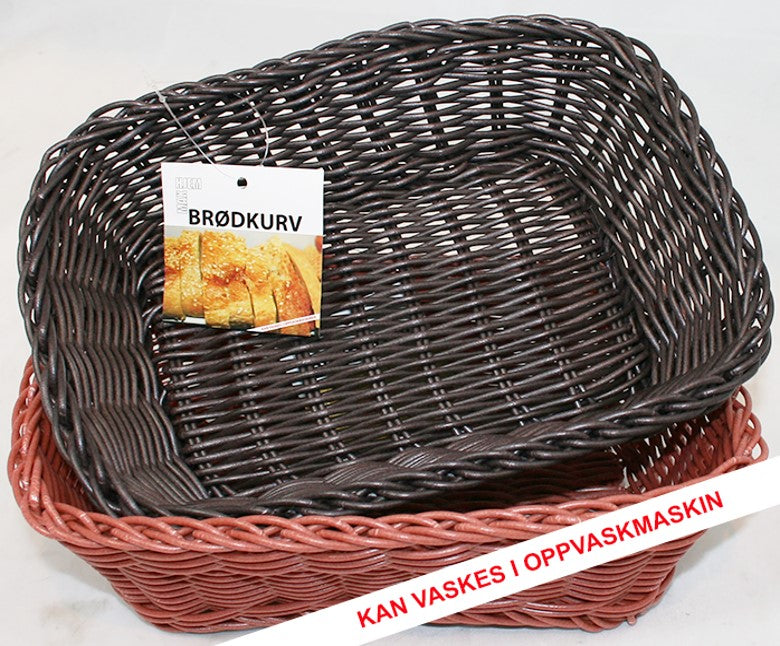 KURV FLETTA 24X18 X7 CM 2 ASS