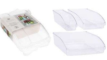 OPPBEVARINGSBOKS SETT 3 PK