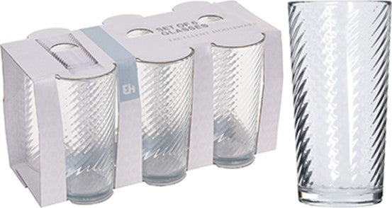 GLASS 6 PK 250 ML HØYE