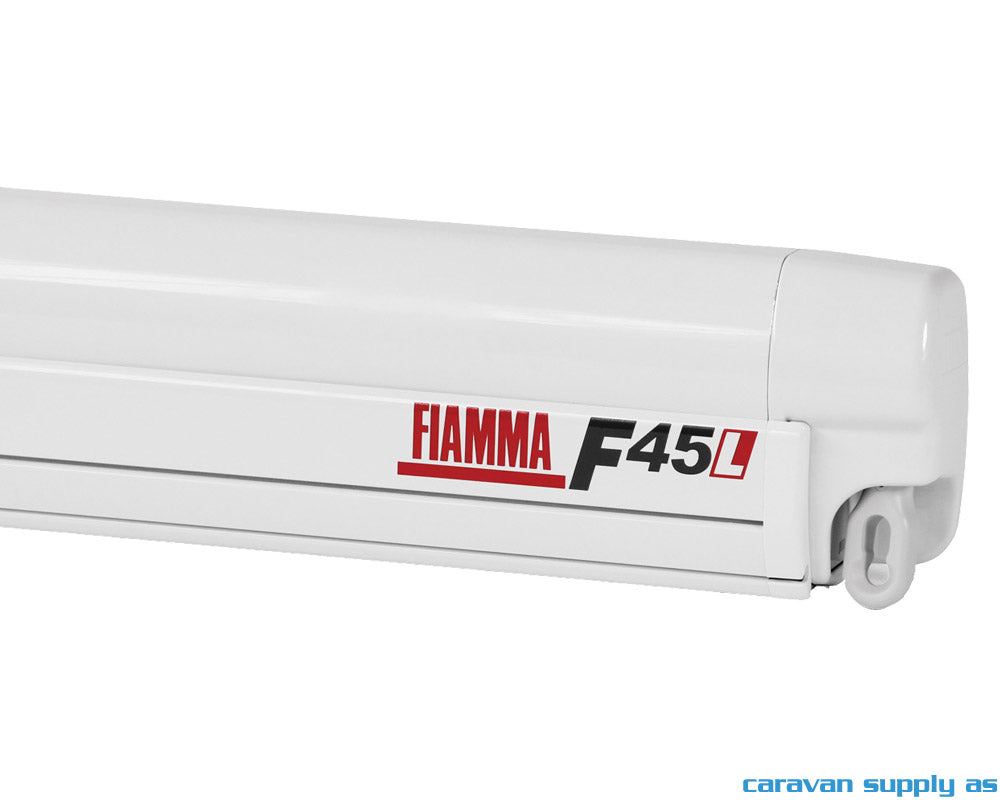 Markise Bobil  F45L 450 hvit boks royal grey