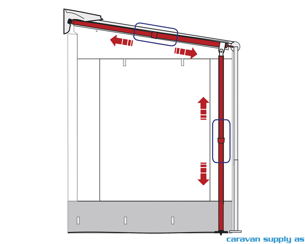 Caravanstore Support Leg