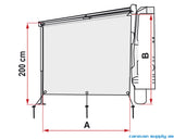 Sidevegg Sun View Side Caravanstore