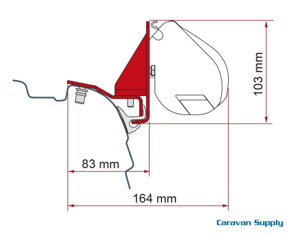 Feste F35 Pro Kit VW T5/T6 Multirail Reimo