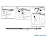 Rafter til Omnistor G2 5200/4900/5003/5002 D:250cm