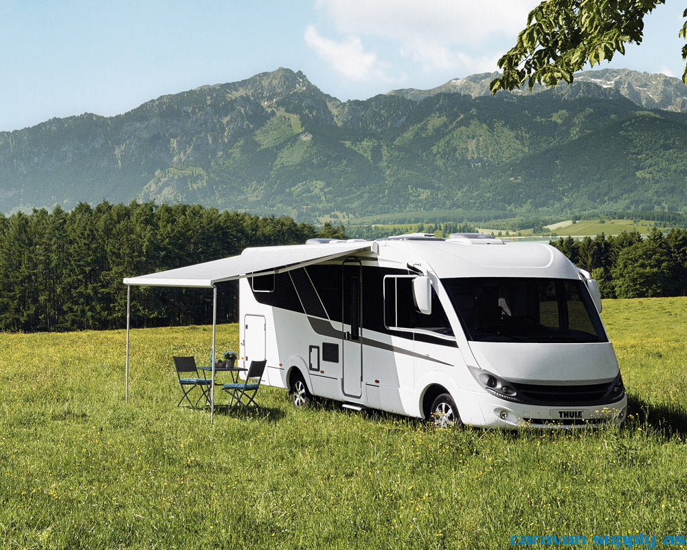 Markise Omnistor 5200 192 cm hvit boks mystic grey