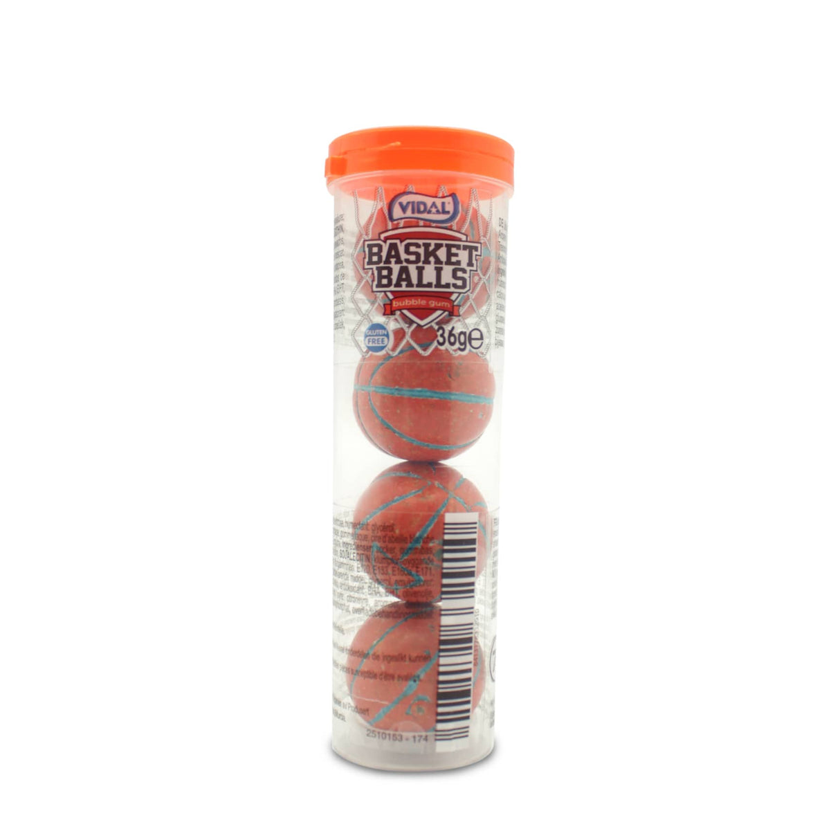 VIDAL BASKETBALL TUBE - 4 STK TONGUEPAINTING