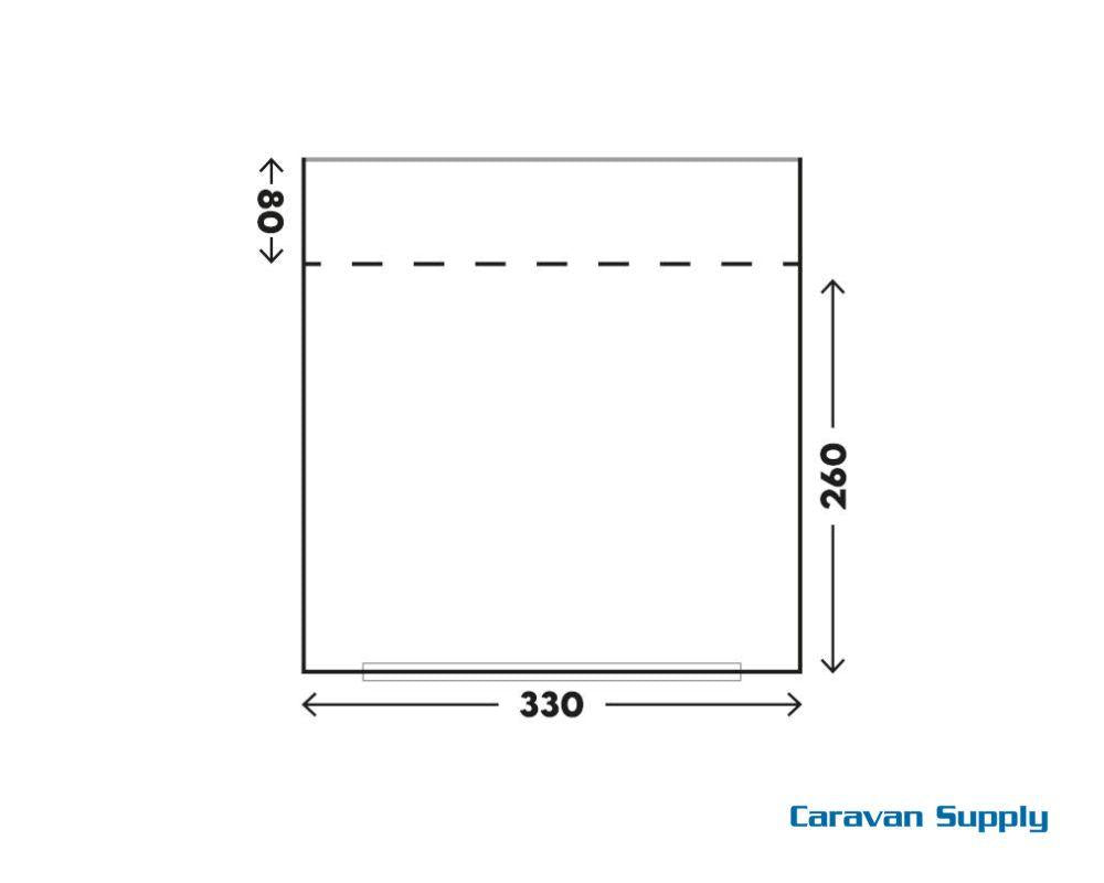 Telt Telta Pure 330 Drive-Away