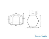 Telt FMT POP UP med tunnel