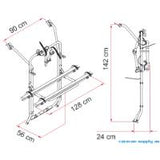 SYKKELSTATIV CARRY BIKE VW T5 ETTER 07/2003