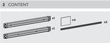 SYKKELSTATIV Thule Mounting Rail Ducato/Jumper/Boxer >2007