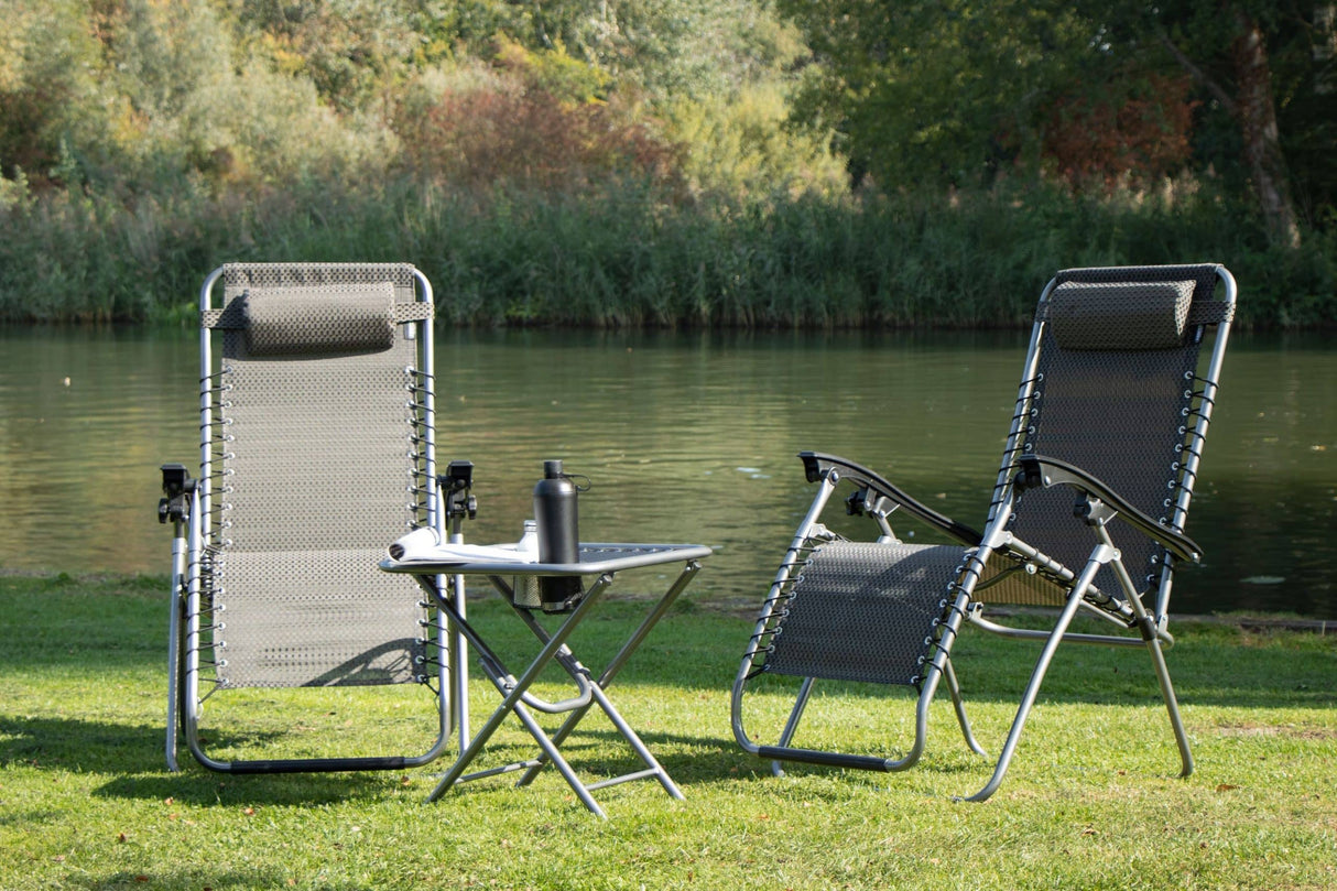 Patio 3 dels sett Campingstol og bord