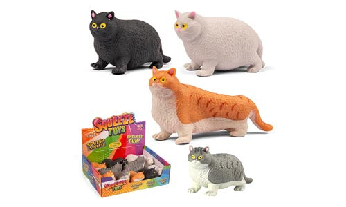 STRETCHY KATT ASST. 10 CM
