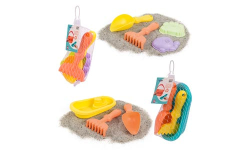 SANDSETT 3 AST MYK PLAST Pris pr. stk