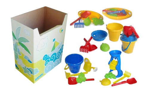 SOMMERDISPLAY 4ass 28dele Pris pr. stk